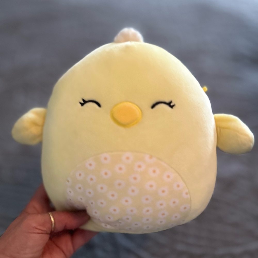 Squishmallow AIMEE Yellow Chick Easter Spring Baby Chick Bird 8" Easter